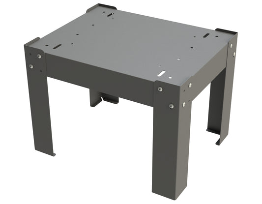 Durham Mfg Steel Base for Storage Cabinets, Gray