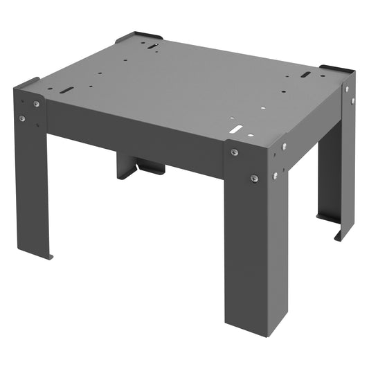 Durham Mfg Steel Base for Cabinet Models, Gray