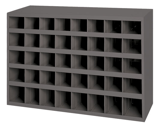 Durham Mfg Open Bin Organizer, 40 Compartments, Gray