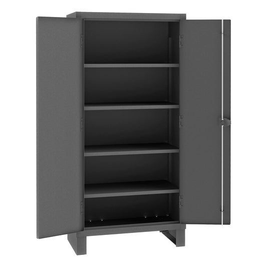 Durham Mfg Heavy-Duty Steel Cabinet, 48" x 24" x 78", Gray
