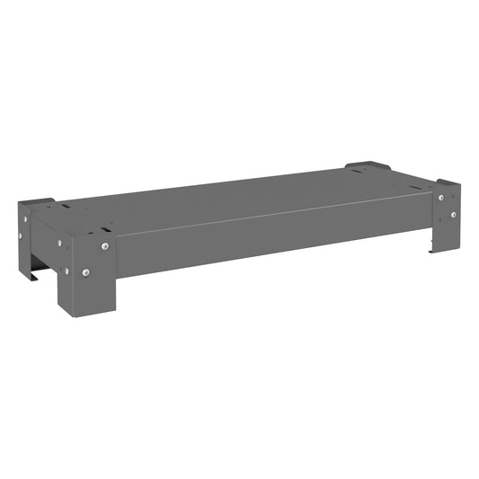 Durham Mfg Steel Base for Open Bins, 9", Gray