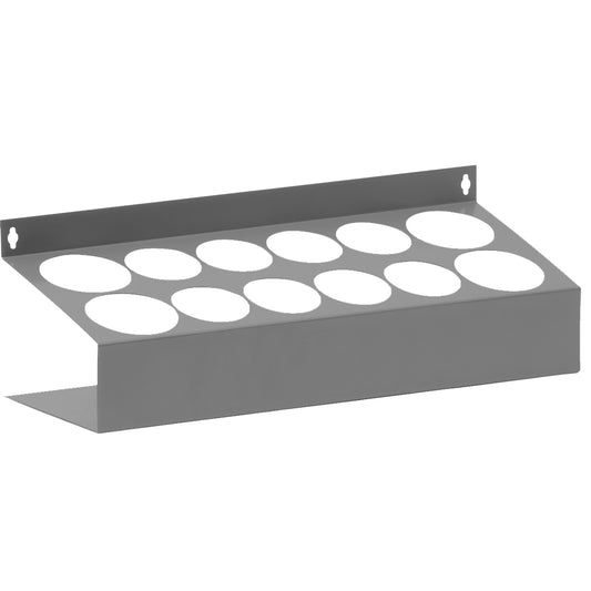 Durham Mfg Aerosol Can Holder, 12 Cans, Gray