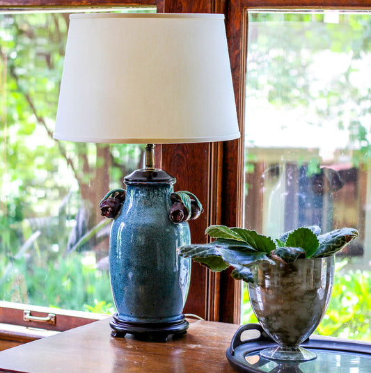 Slant Modified Empire Hardback Lampshade with Washer Fitter, Egg