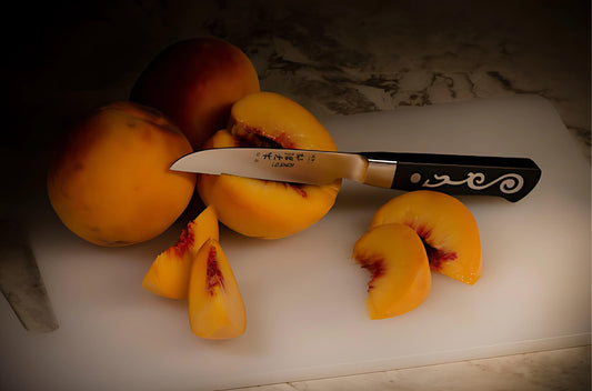 I.O. SHEN Master Grade Curved Paring Knife Ð 3 _Ó / 90 mm