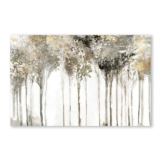 Golden Forest Lookout, Fine Art Giclee Print on Gallery Wrap Canvas, 46" x 30"