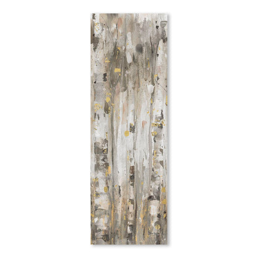 The Forest V Neutral, Fine Art Giclee Print on Gallery Wrap Canvas, 24" x 72"