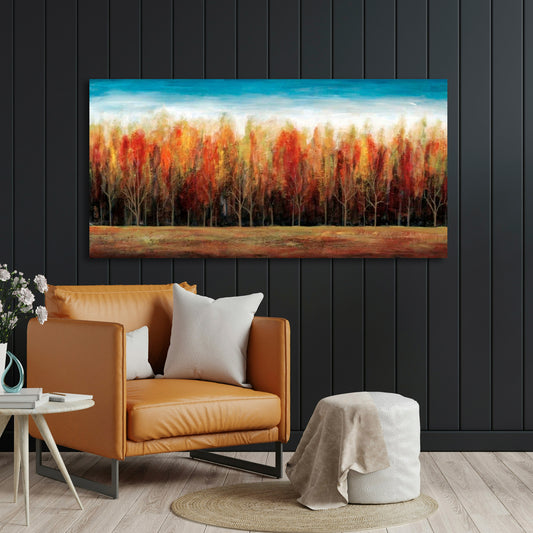 Deep Forest, Fine Art Giclee Print on Gallery Wrap Canvas, 60" x 30"