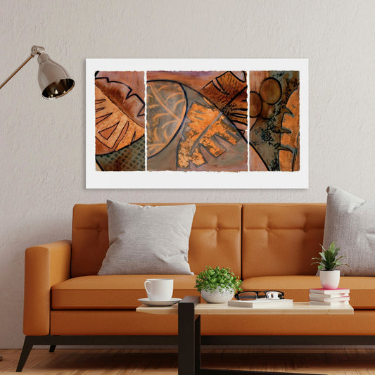 Tropical Journey, Fine Art Giclee Print on Gallery Wrap Canvas, 51" x 30"