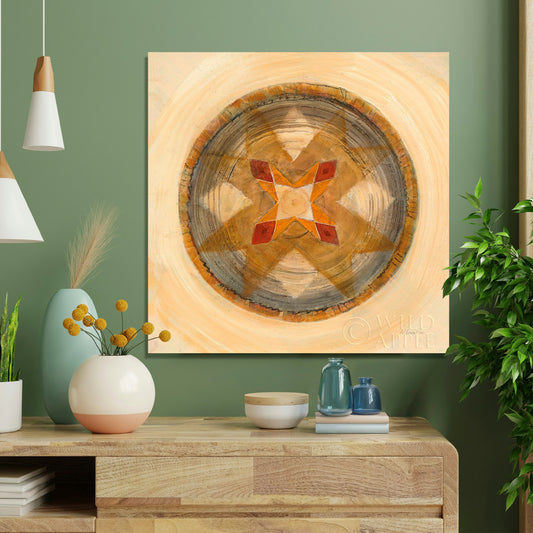Woven Beauty III, Fine Art Giclee Print on Gallery Wrap Canvas, 30" x 30"