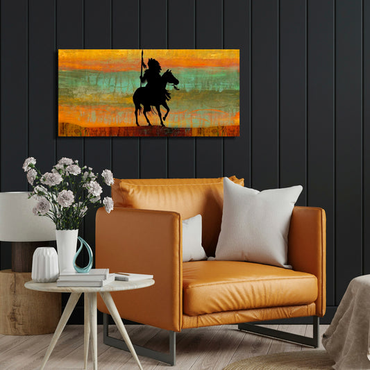 Big Shadow, Fine Art Giclee Print on Gallery Wrap Canvas, 27" x 13"