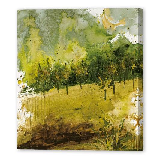 Griffith Park II, Fine Art Giclee Print on Gallery Wrap Canvas, 30" x 30"