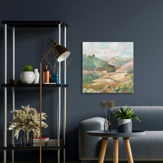Windy Weather II, Fine Art Giclee Print on Gallery Wrap Canvas, 30" x 30"