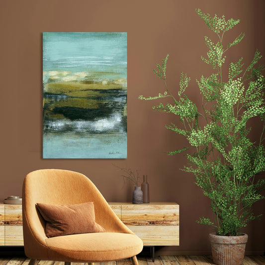 Coastline II, Fine Art Giclee Print on Gallery Wrap Canvas, 30" x 45"