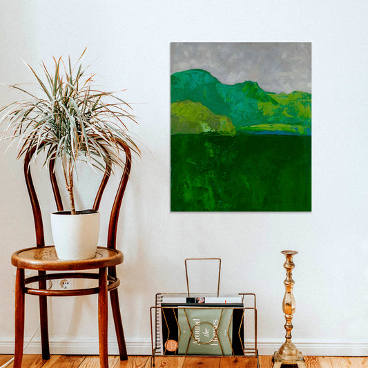 Blue Ridge I, Fine Art Giclee Print on Gallery Wrap Canvas, 30" x 36"