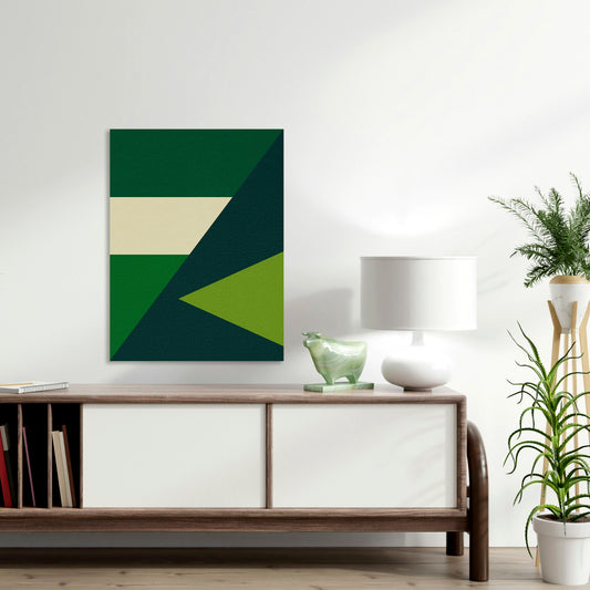 Blocks Galore I, Fine Art Giclee Print on Gallery Wrap Canvas, 30" x 40"