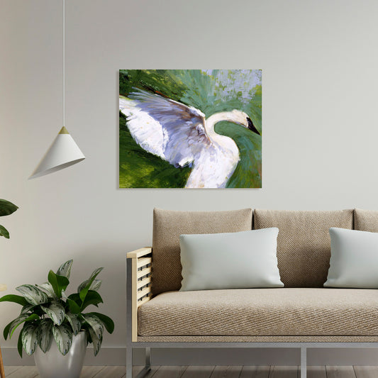 Grace Note, Fine Art Giclee Print on Gallery Wrap Canvas, 36" x 30"