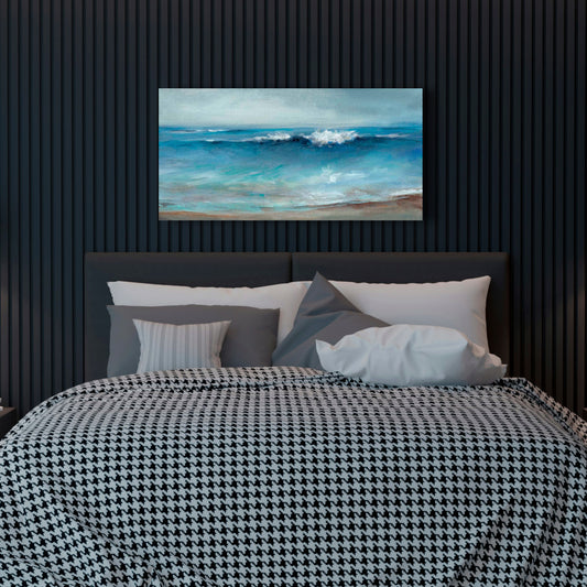 Coastal Breeze, Fine Art Giclee Print on Gallery Wrap Canvas, 48" x 24"