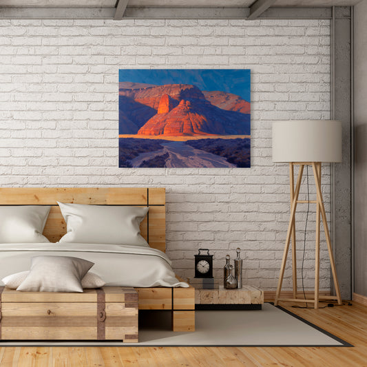Land Of Castles, Fine Art Giclee Print On Gallery Wrap Canvas, 30" x 40"