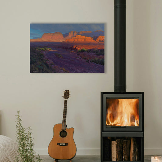 Emerging, Fine Art Giclee Print On Gallery Wrap Canvas, 24" x 36"