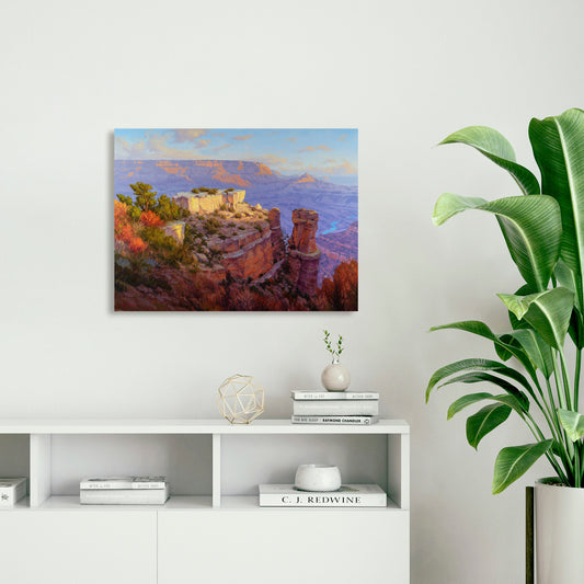 Castles In The Sky, Fine Art Giclee Print On Gallery Wrap Canvas, 24" x 32"