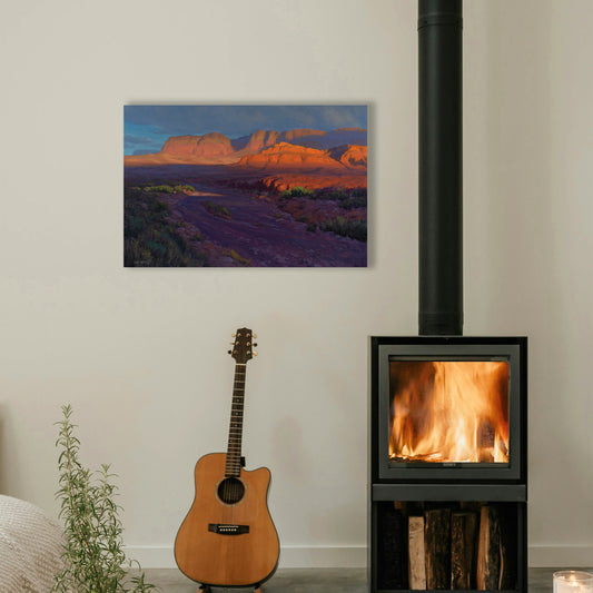 Emerging, Fine Art Giclee Print On Gallery Wrap Canvas, 20" x 30"