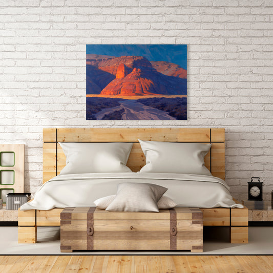 Land Of Castles, Fine Art Giclee Print On Gallery Wrap Canvas, 24" x 32"