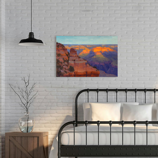 Morning Color, Fine Art Giclee Print On Gallery Wrap Canvas, 20" x 30"