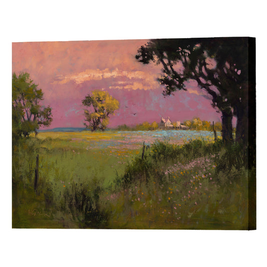 Afternoon Delight, Fine Art Giclee Print On Gallery Wrap Canvas, 32" x 40"