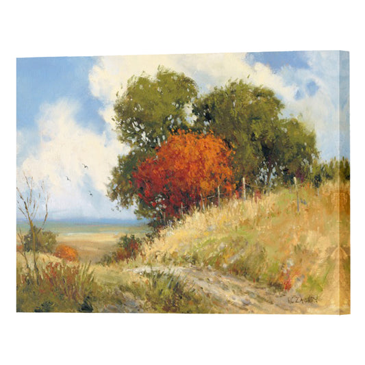 Country Road, Fine Art Giclee Print On Gallery Wrap Canvas, 20" x 30"