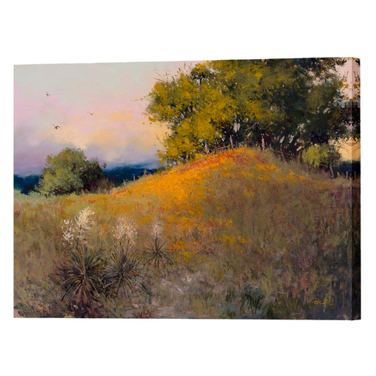 Evening Splendor, Fine Art Giclee Print On Gallery Wrap Canvas, 24" x 32"