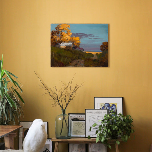 Home Covey, Fine Art Giclee Print On Gallery Wrap Canvas, 24" x 32"