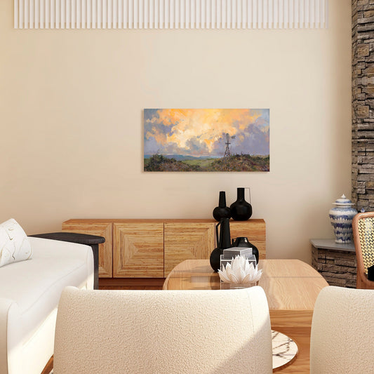 Life Saver, Fine Art Giclee Print On Gallery Wrap Canvas, 15" x 30"