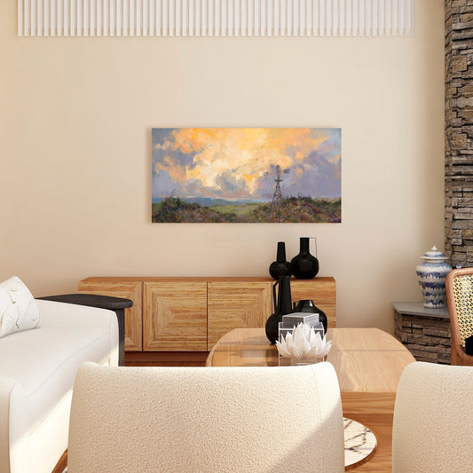 Life Saver, Fine Art Giclee Print On Gallery Wrap Canvas, 20" x 40"