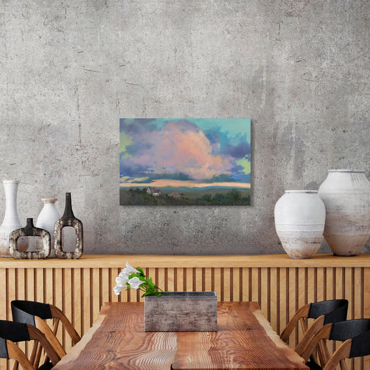 Still Of The Evening, Fine Art Giclee Print On Gallery Wrap Canvas, 20" x 30"
