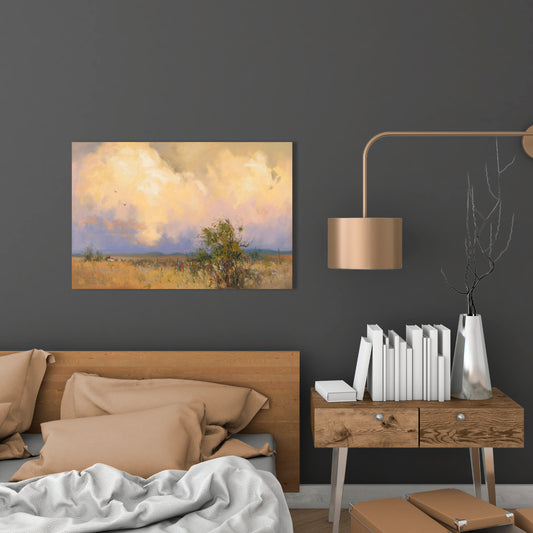 Summer Shower, Fine Art Giclee Print On Gallery Wrap Canvas, 20" x 30"