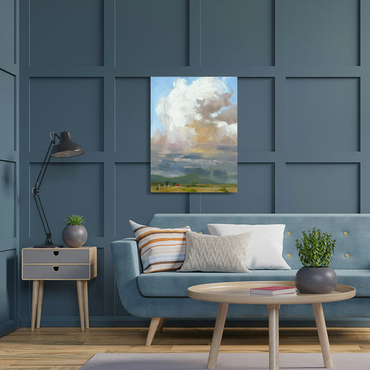 Thunder Over The Gap, Fine Art Giclee Print On Gallery Wrap Canvas, 40" x 30"