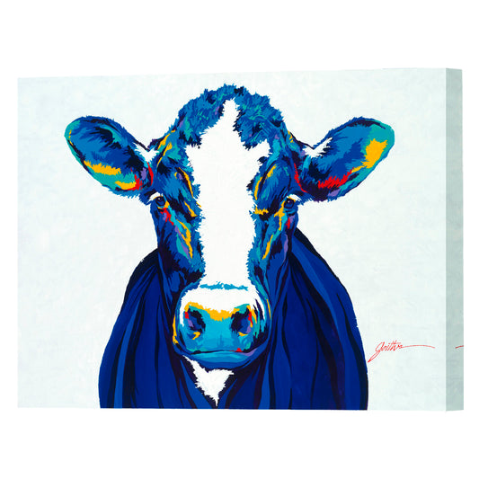 Black Baldy, Fine Art Giclee Print On Gallery Wrap Canvas, 30" x 40"