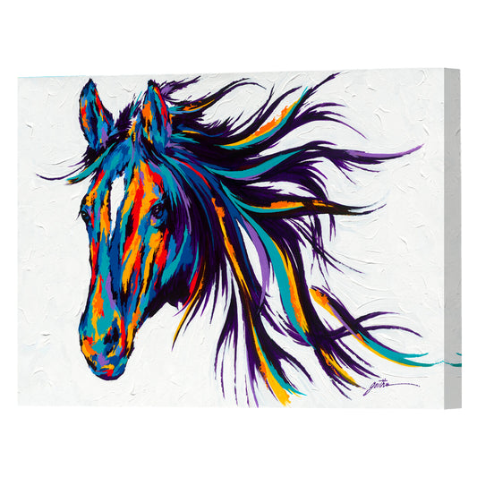 Midnight, Fine Art Giclee Print On Gallery Wrap Canvas, 20" x 30"
