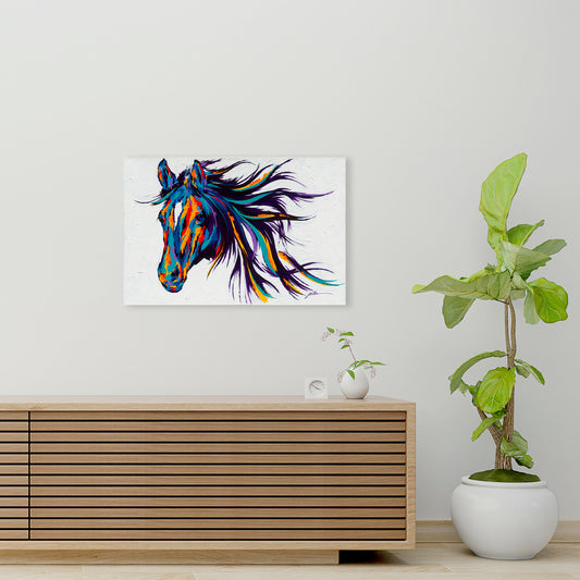 Midnight, Fine Art Giclee Print On Gallery Wrap Canvas, 20" x 30"