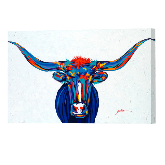 Trail Boss, Fine Art Giclee Print On Gallery Wrap Canvas, 32" x 40"