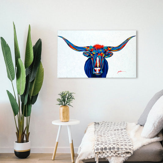 Trail Boss, Fine Art Giclee Print On Gallery Wrap Canvas, 32" x 40"
