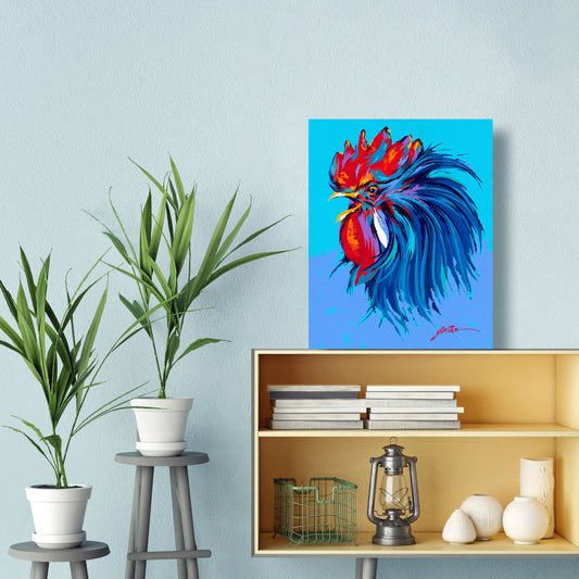 Wake Up Call, Fine Art Giclee Print On Gallery Wrap Canvas, 30" x 24"