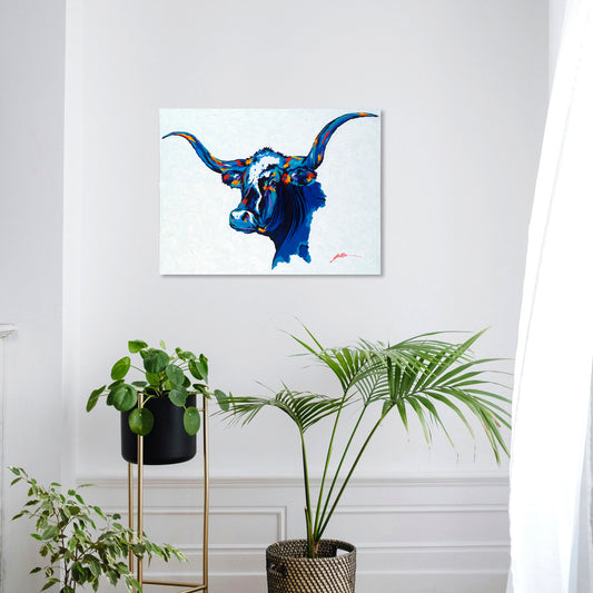 Watch Out, Fine Art Giclee Print On Gallery Wrap Canvas, 24" x 32"