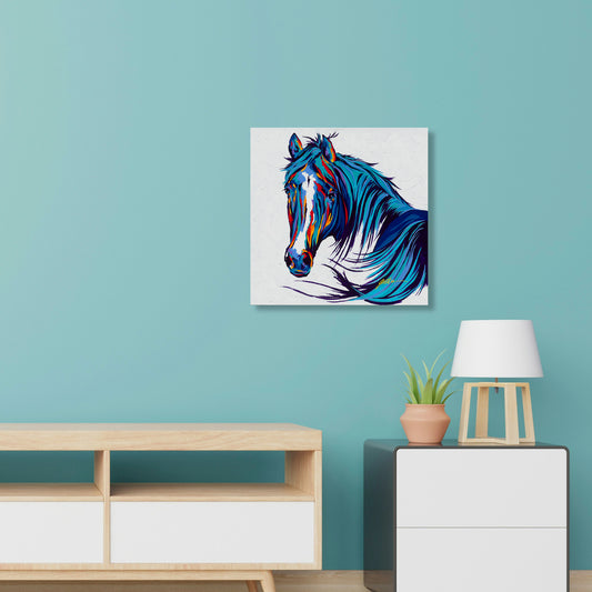 Lady, Fine Art Giclee Print On Gallery Wrap Canvas, 24" x 24"