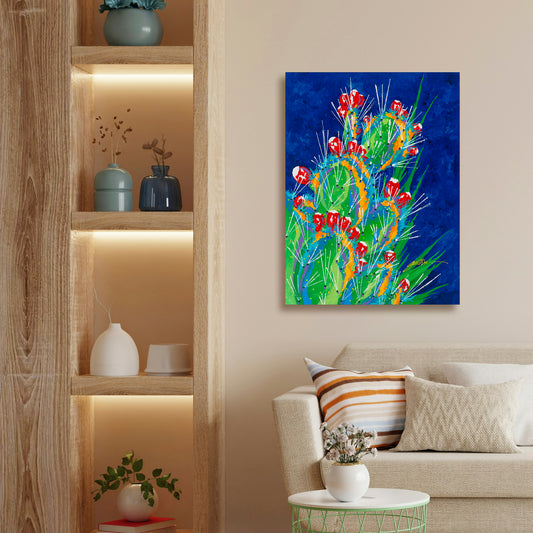 Ouch, Fine Art Giclee Print On Gallery Wrap Canvas, 40" x 30"