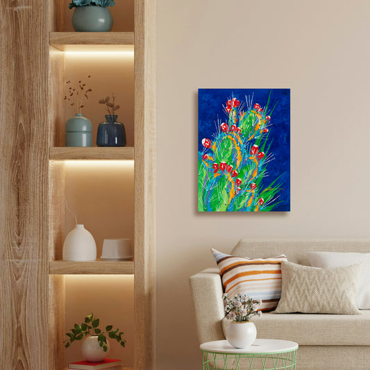 Ouch, Fine Art Giclee Print On Gallery Wrap Canvas, 32" x 24"