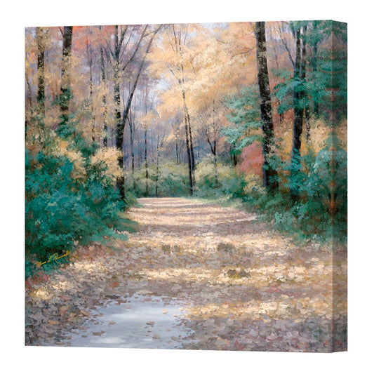 Harvest Morning, Fine Art Giclee Print On Gallery Wrap Canvas, 36" x 36"