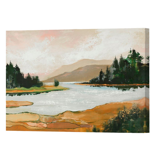 In Quiet Places 2, Fine Art Giclee Print On Gallery Wrap Canvas, 24" x 36"