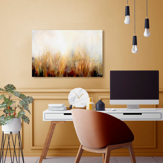 Savanna, Fine Art Giclee Print On Gallery Wrap Canvas, 24" x 36"