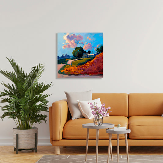 The Good Things, Fine Art Giclee Print On Gallery Wrap Canvas, 24" x 24"